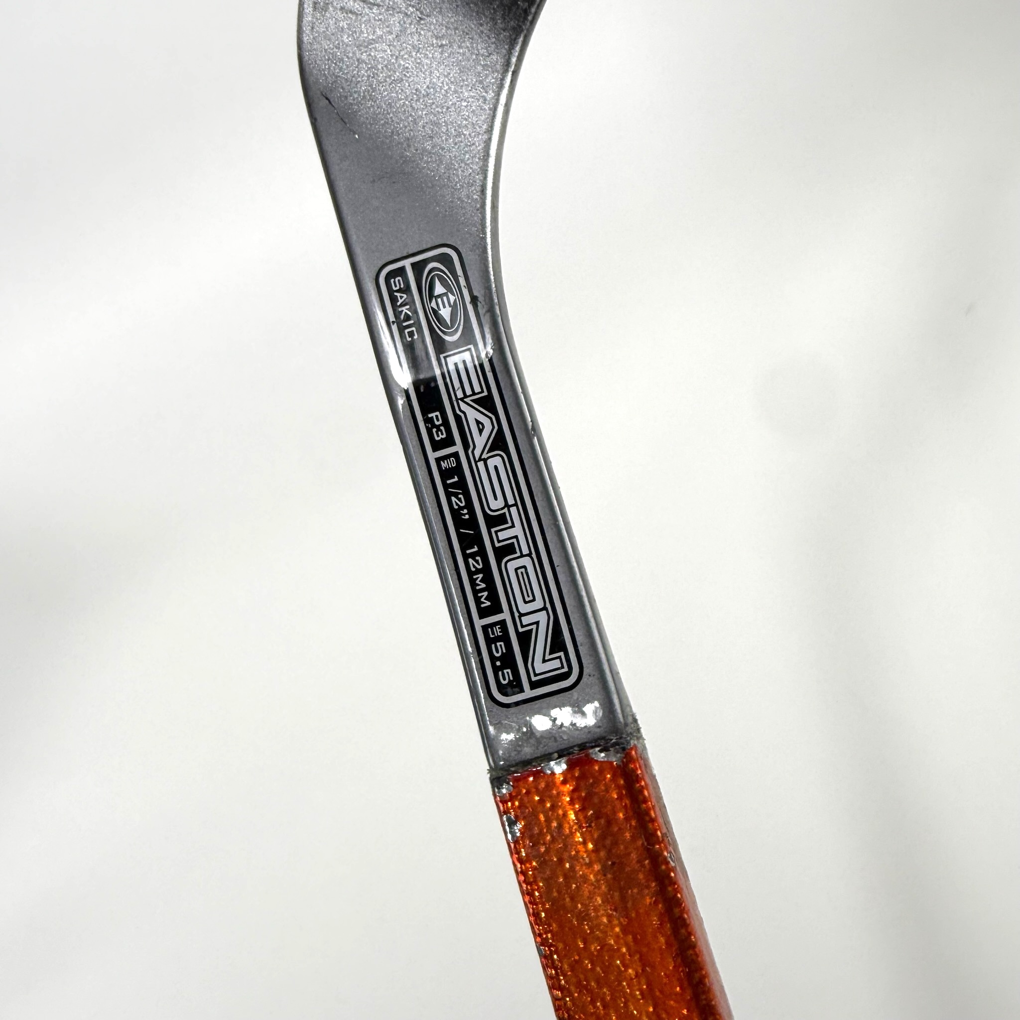 Used Right Orange Easton Z-Bubble 2 Piece | 85 Flex P92 Sakic