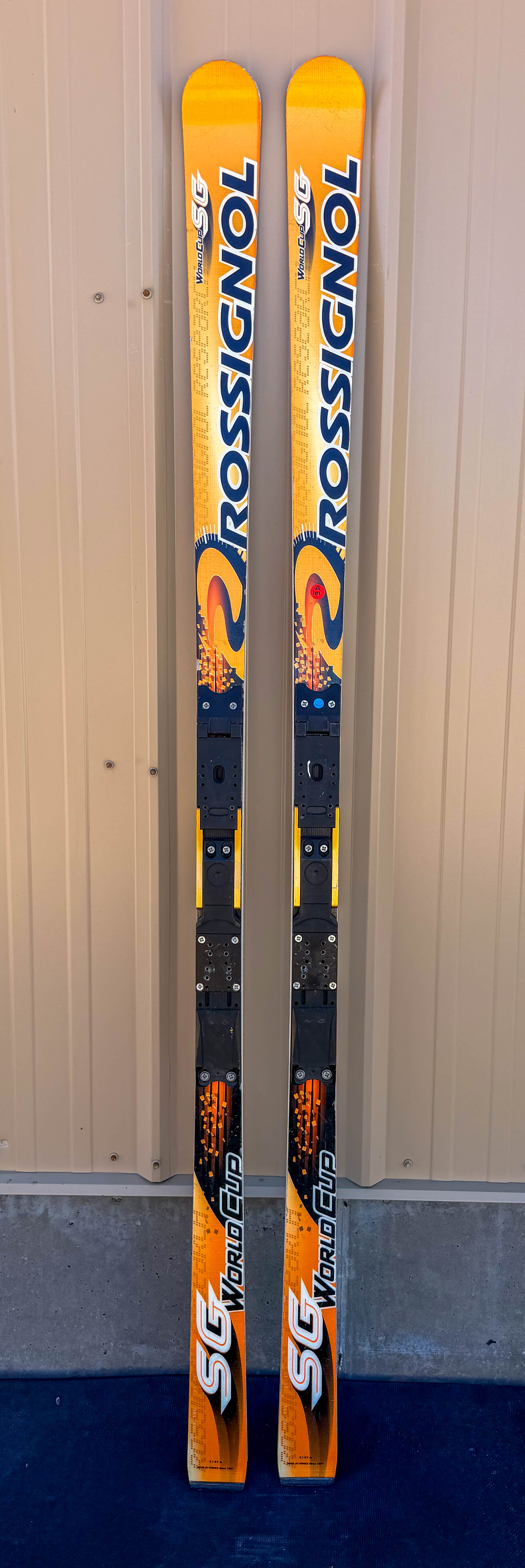 Rossignol World Cup Super-G Race Ski Size-186cm Radius=27 Meters