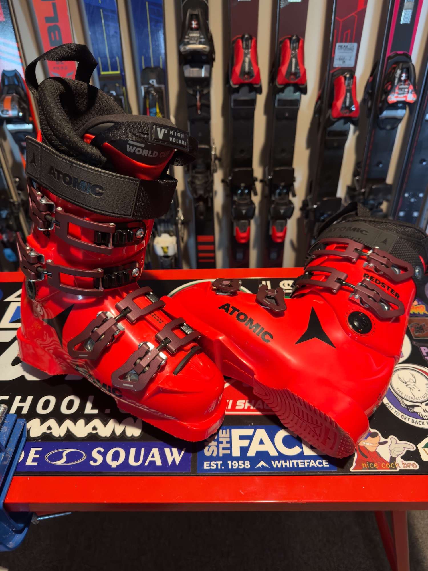 Atomic Redster STI 130 Ski Boots | Used and Closeout