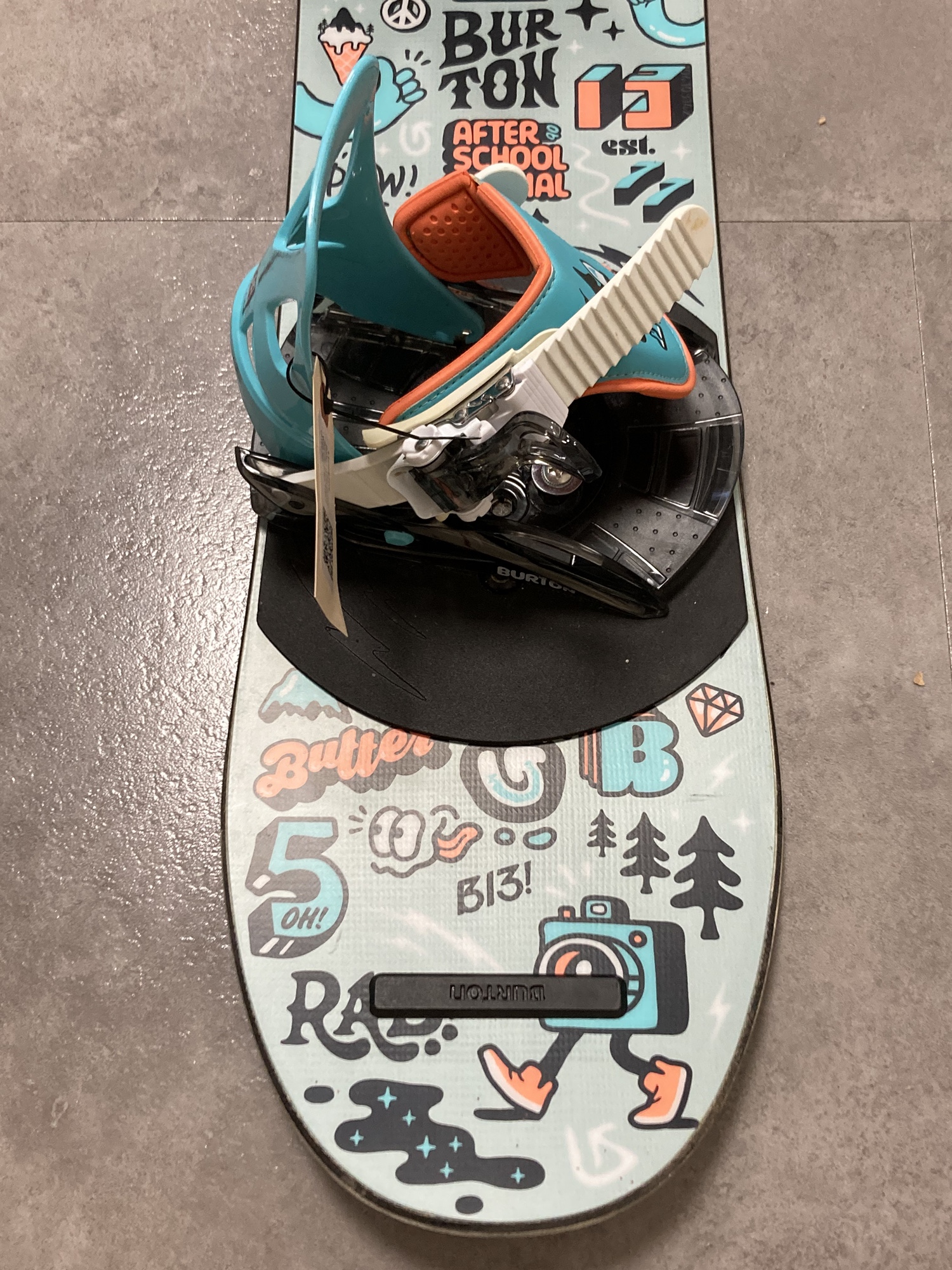 Used Kid's Burton 'After School Special' 100 CM Snowboard With