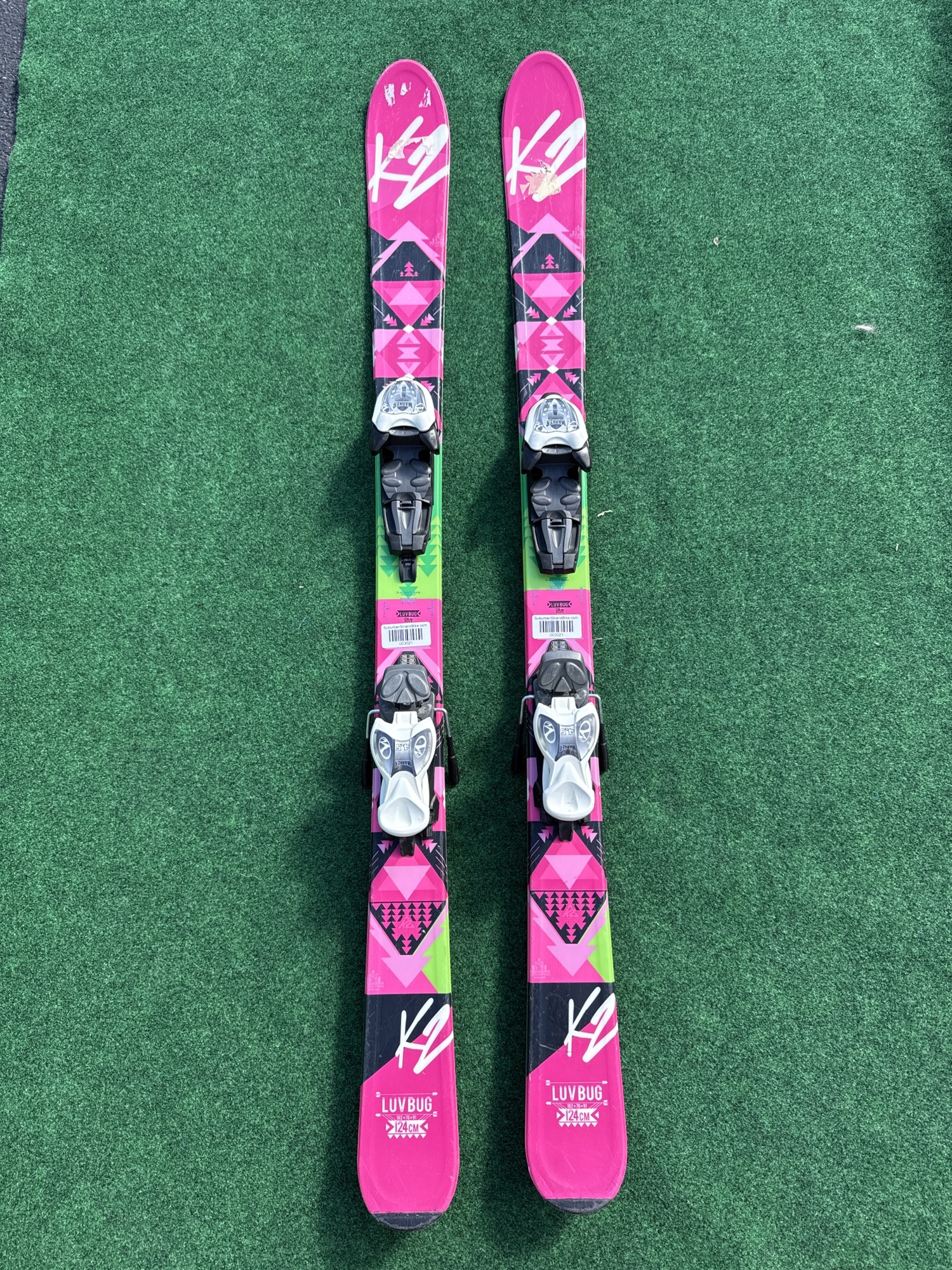 K2 LUV VUG レディース ジュニア スキー セット 136cm 23.5 K2 LUV VUG レディース ジュニア スキー セット 136cm 23.5 K2