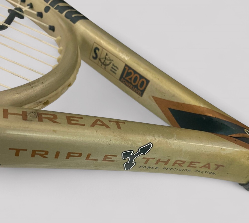 Prince Triple Threat RIP 1200 OS Tennis Racquet 115 in 4 1/2