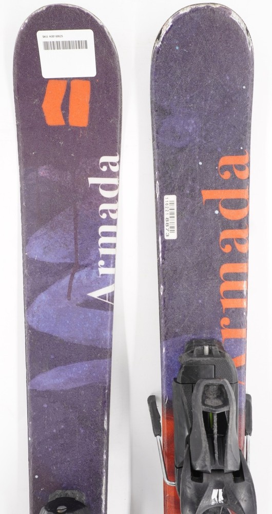 Armada Bantam Twin Tips Kids Skis with Bindings - 130 cm Used