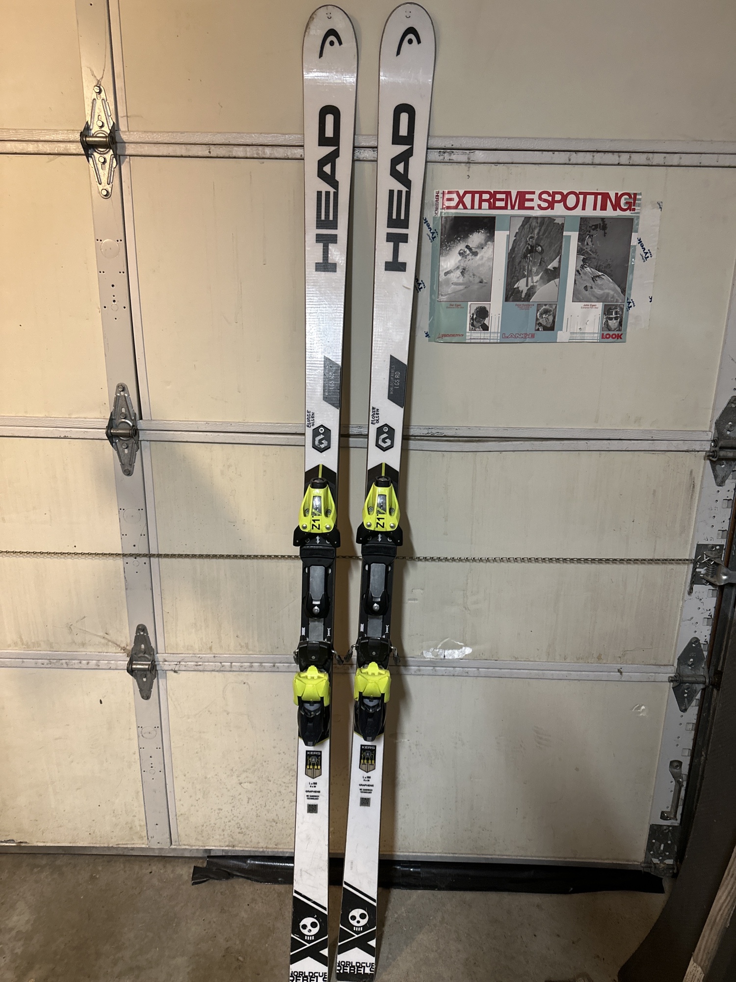 HEAD GS Racing 188 cm Skis With Bindings | SidelineSwap | Buy and