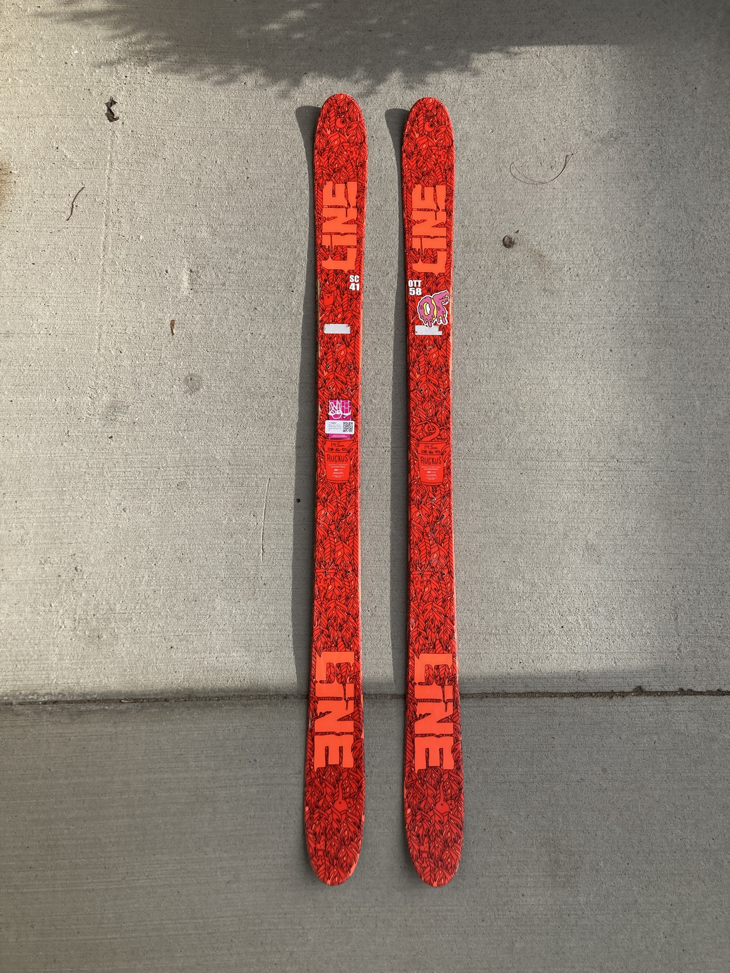 Line Tigersnake Skis | Used and Closeout