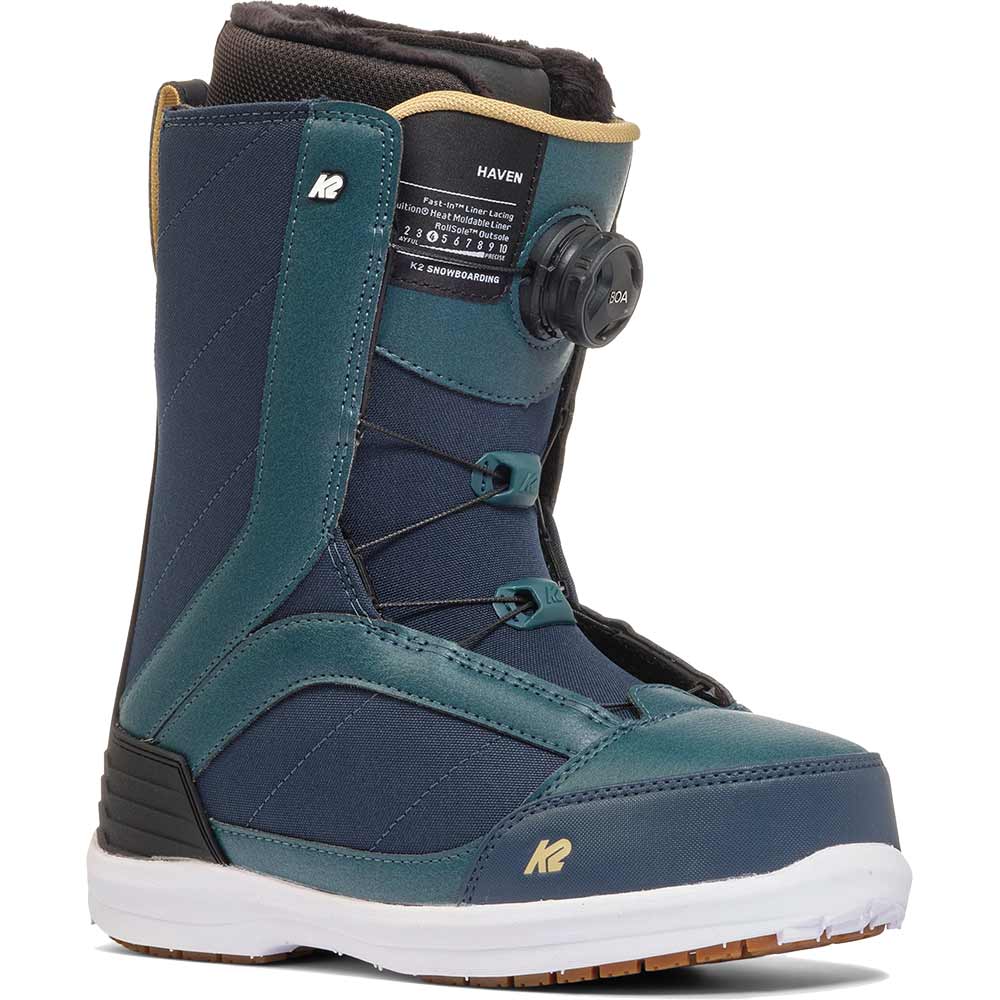 New Size 8.5 Men's K2 Boundary Clicker X HB Snowboard Boots Green