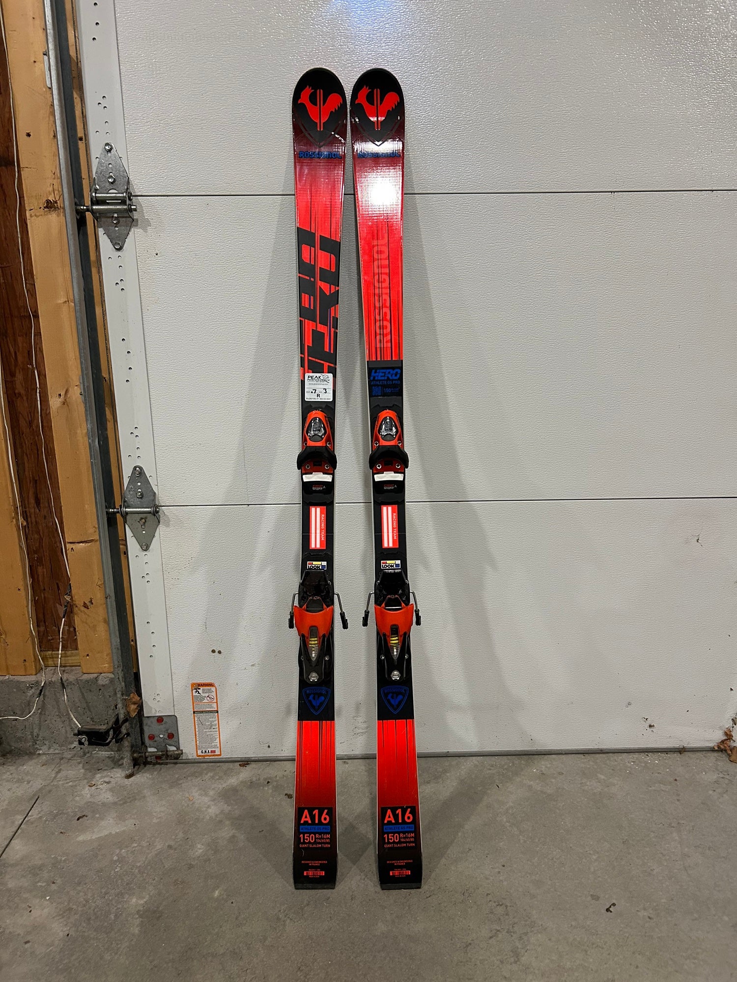 2024 Rossignol Hero Athlete GS Pro 150 cm Junior Racing Skis w