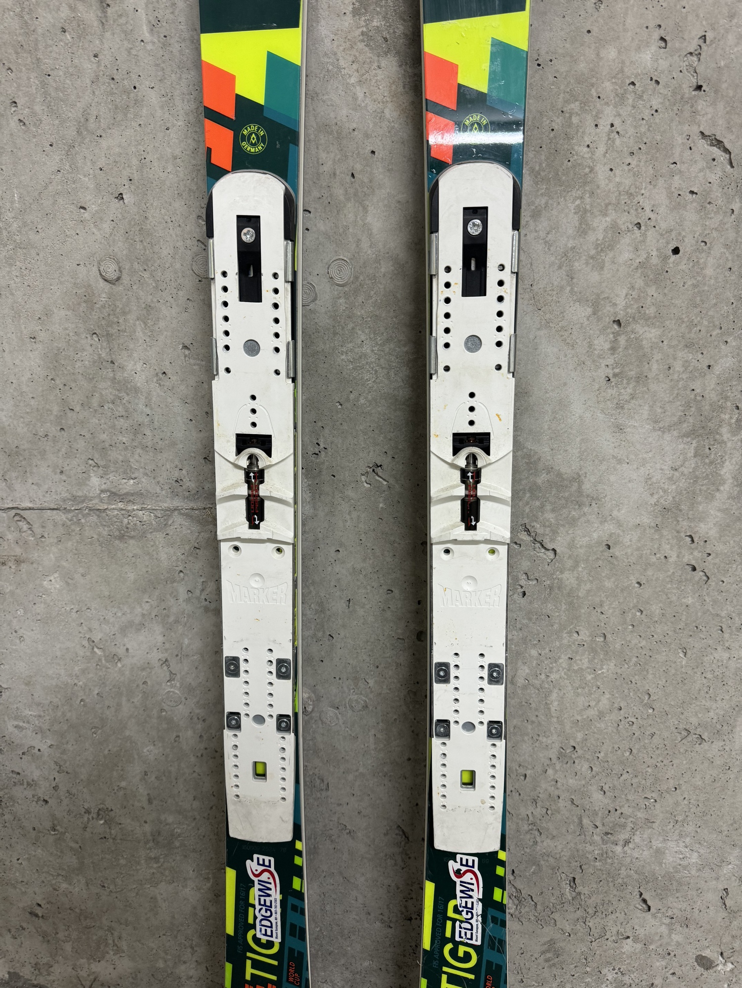 Volkl Racetiger world cup 155 cm slalom Skis Without Bindings (New
