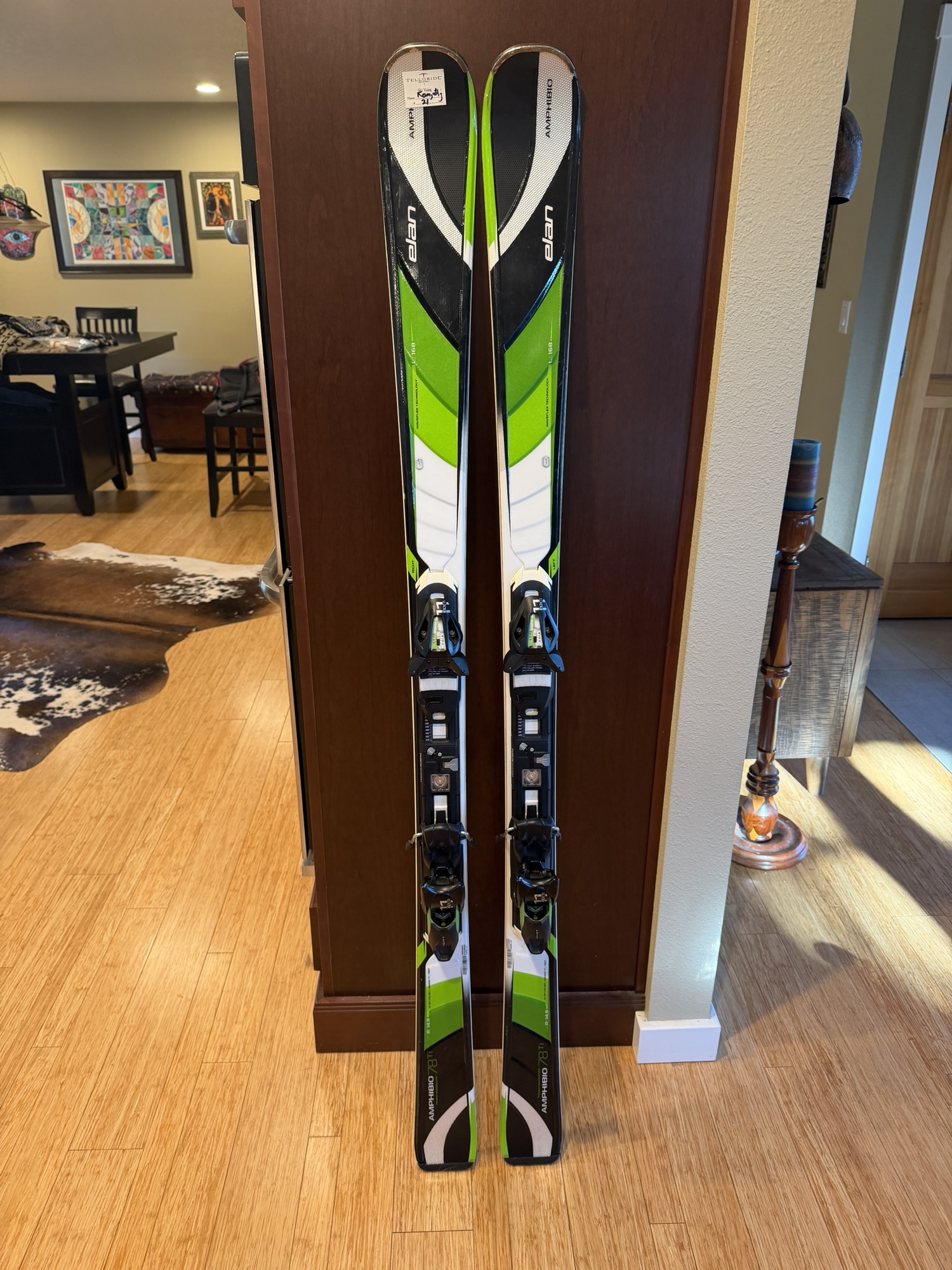 Elan Amphibio 168 cm All Mountain Skis (Used) | SidelineSwap | Buy