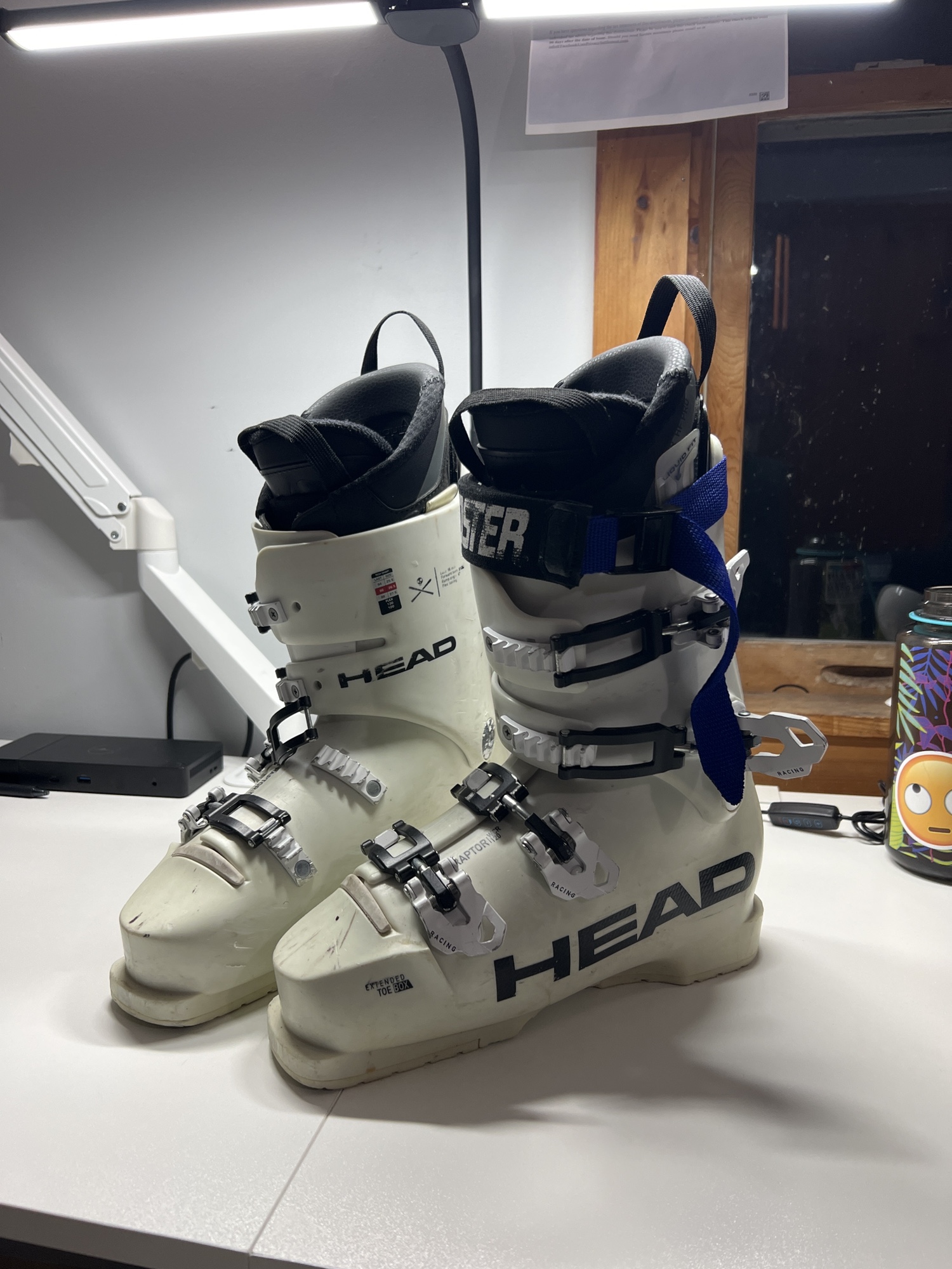 NEW Head Raptor 120 RS Snow Ski Boots - White 26.5 MSRP $799.99