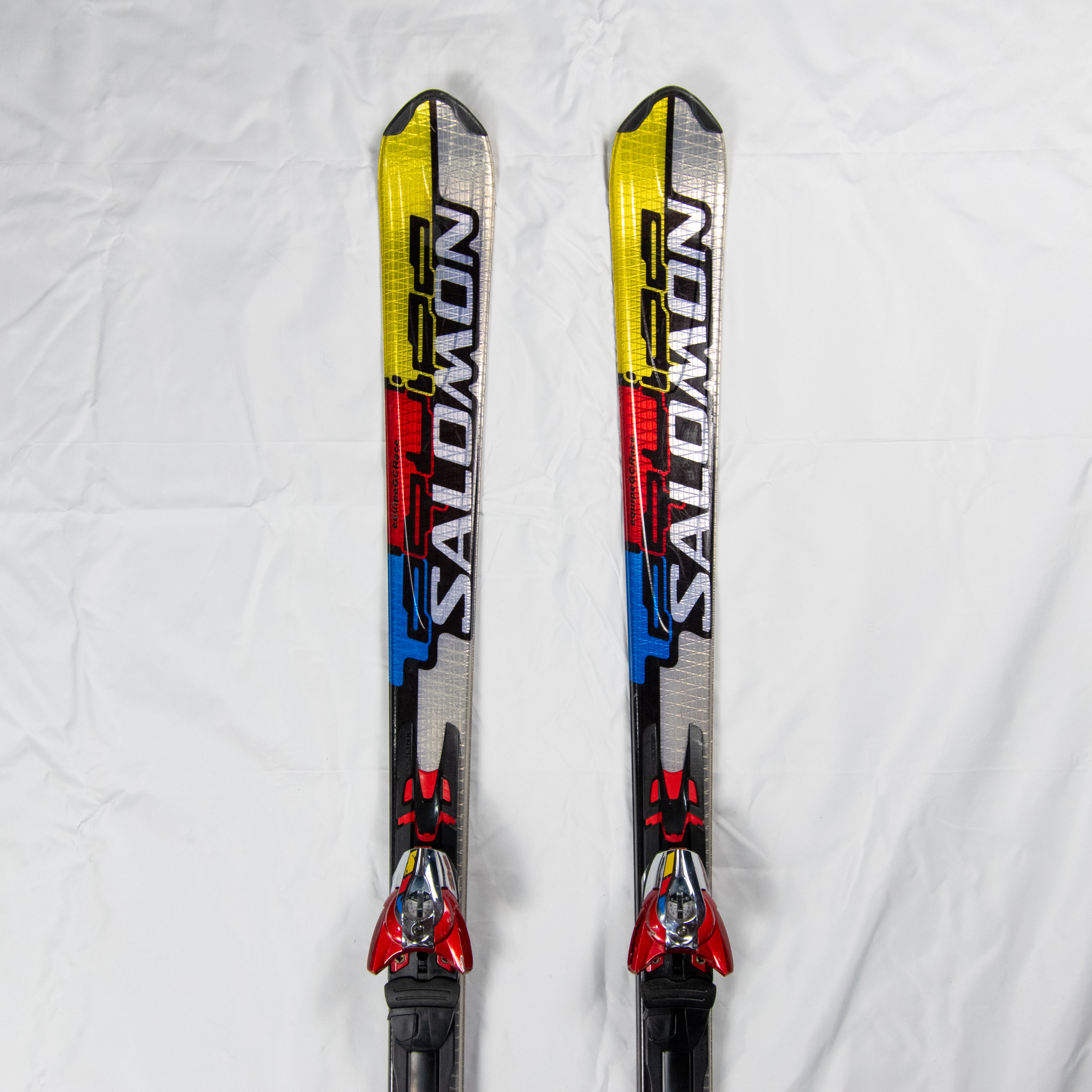 Salomon GC Race 170 cm Racing Equipe Skis With Equipe Z12 Bindings