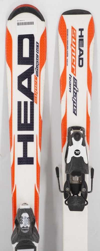 Head SuperShape Team Kids Skis with Bindings - 127 cm Used