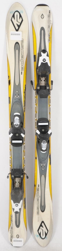 K2 KLASSIK 167㎝ K2 Escape Adult Skis with Bindings - 167 cm Used | SidelineSwap