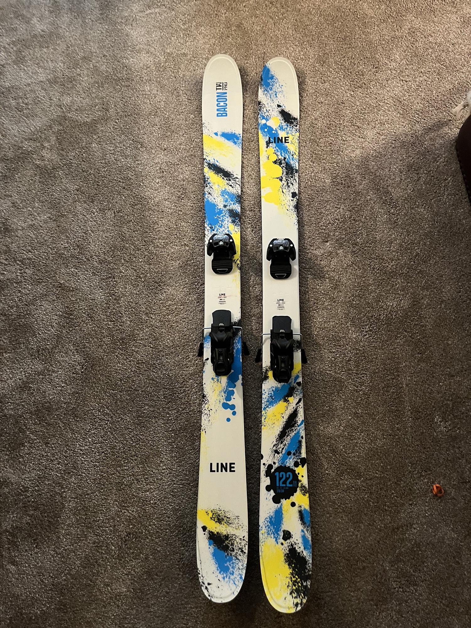 Unisex 2024 Line Sir Francis Bacon 178 cm Park Skis With Bindings