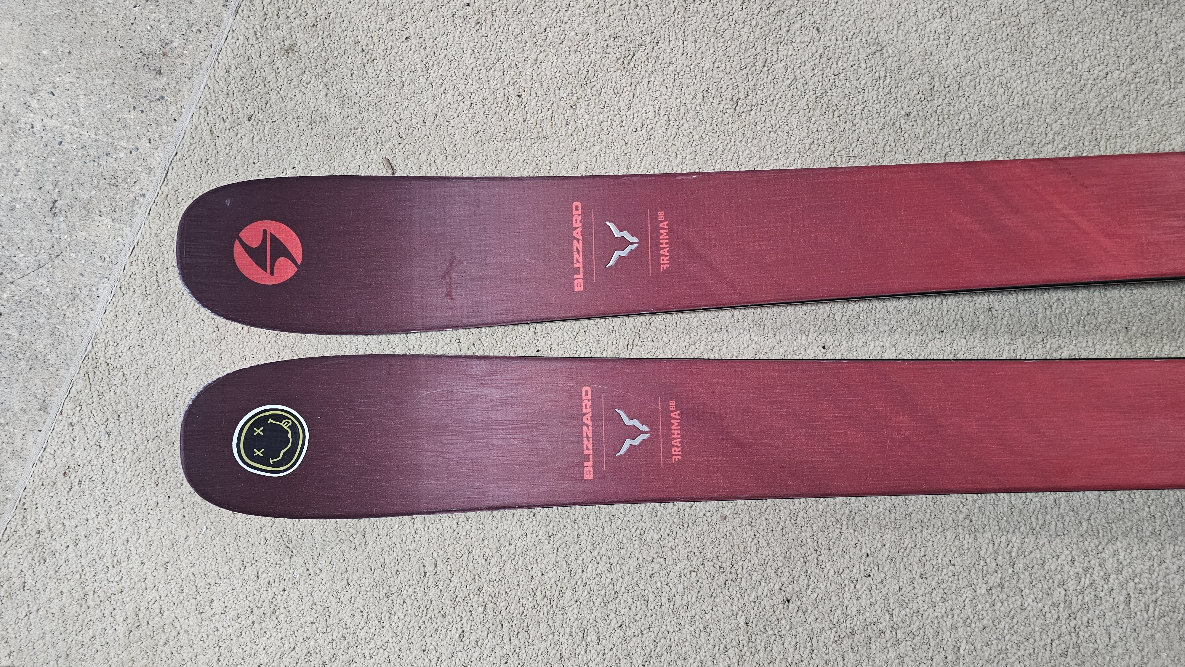 Blizzard Brahma 88, 177 cm All Mountain Skis + Marker Griffon 13