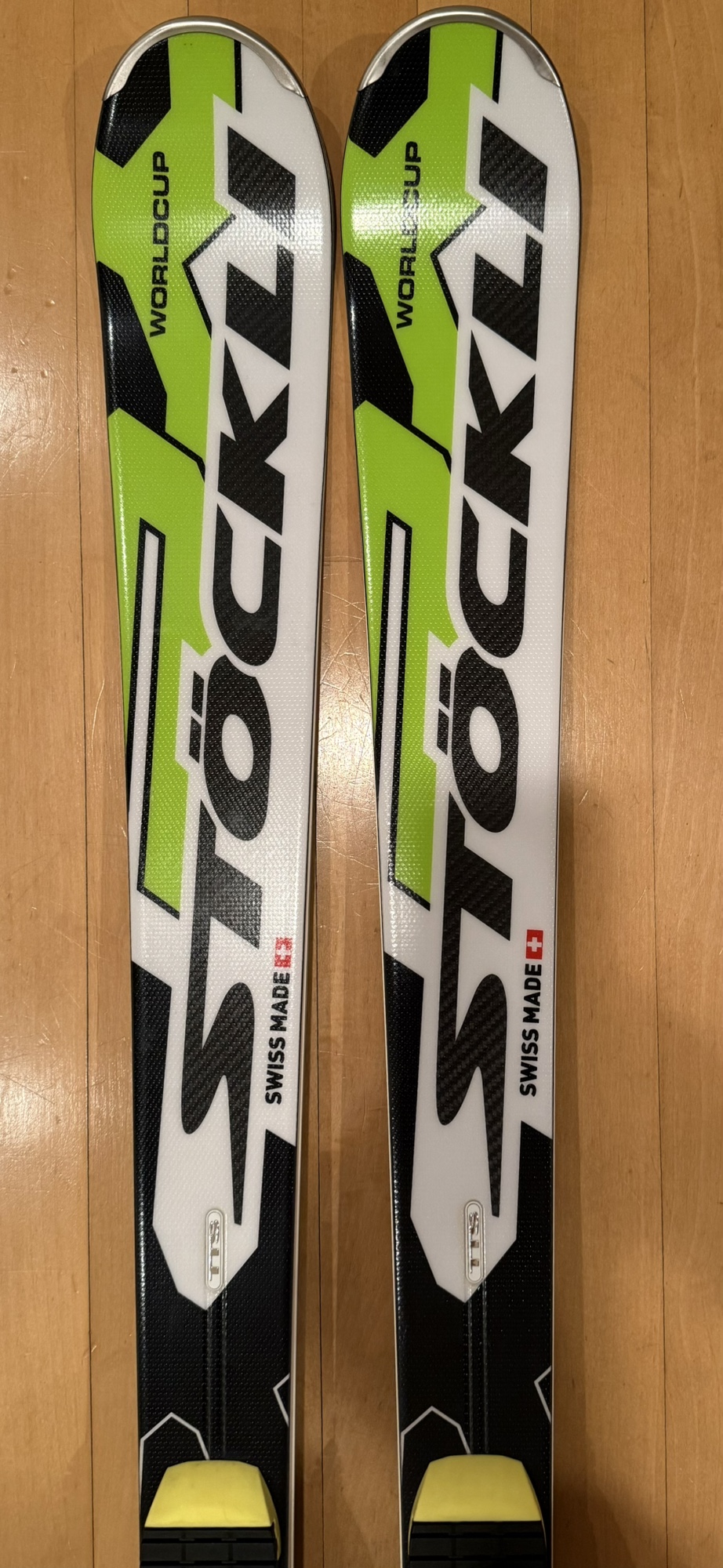 2024 Stockli LASER GS FIS 184 cm Racing Skis With Bindings Max Din
