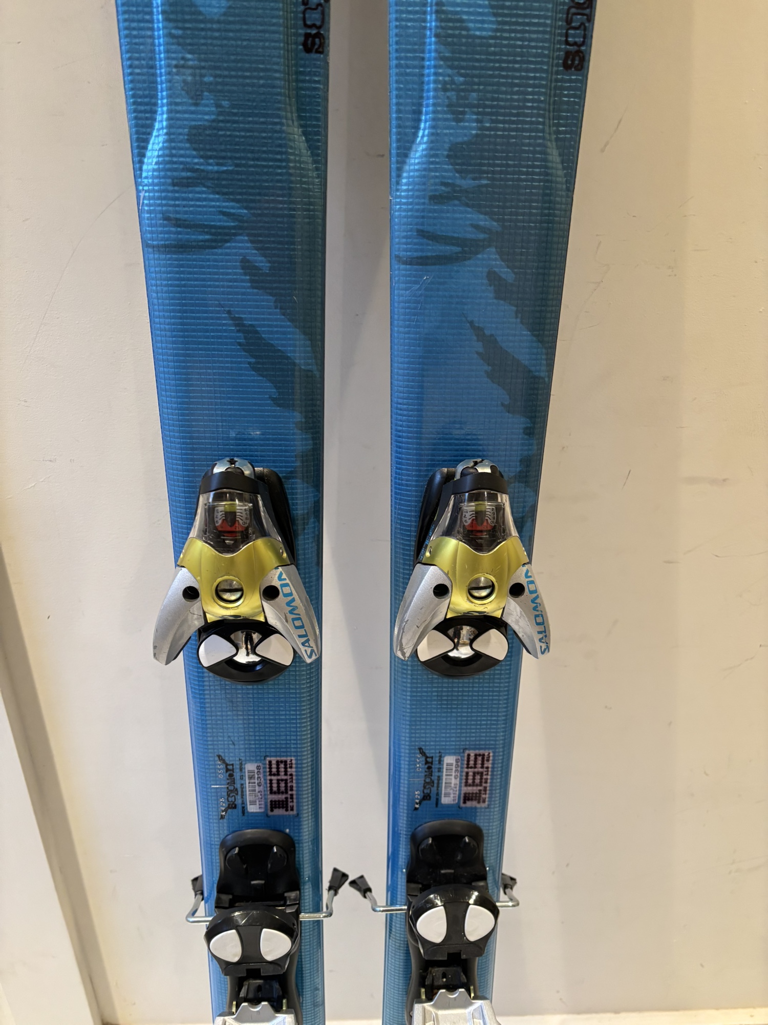 Salomon Pocket Rocket's with Salomon bindings 165 cm