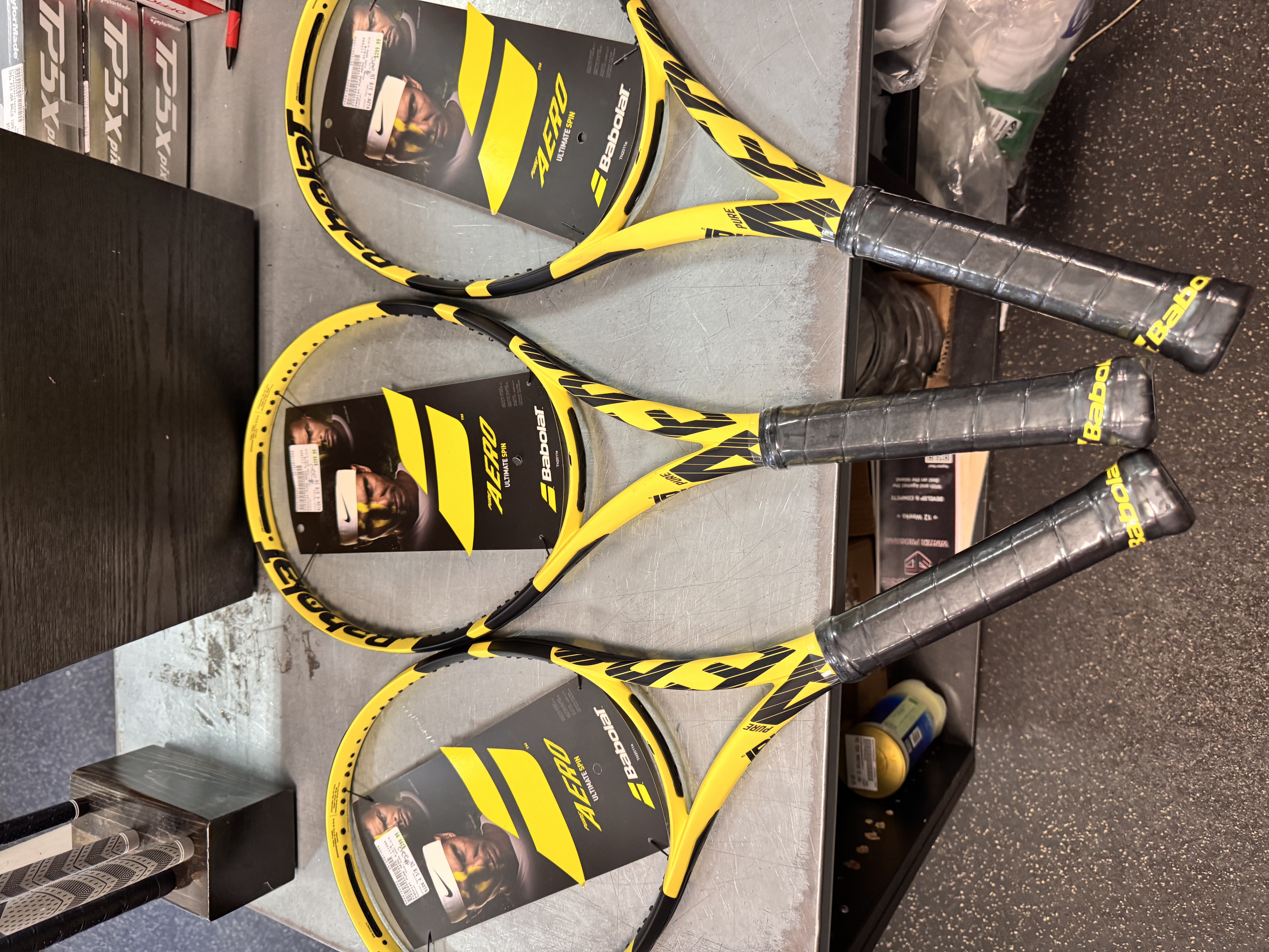 Adult Babolat Pure Aero (2019) Tennis Racquet (New) 3pk