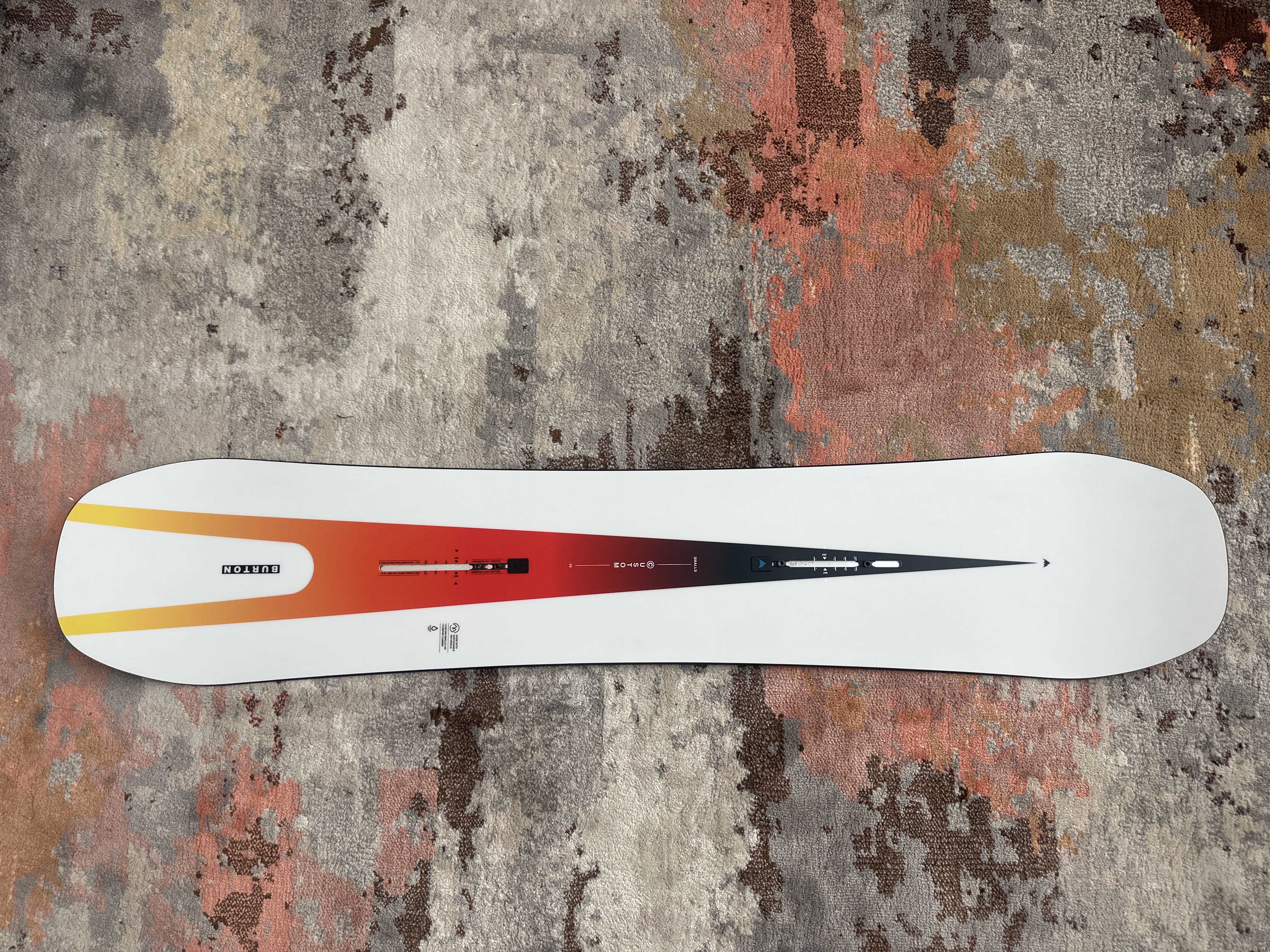 135 cm Burton Custom Smalls Flying V Kids Youth Snowboard #24