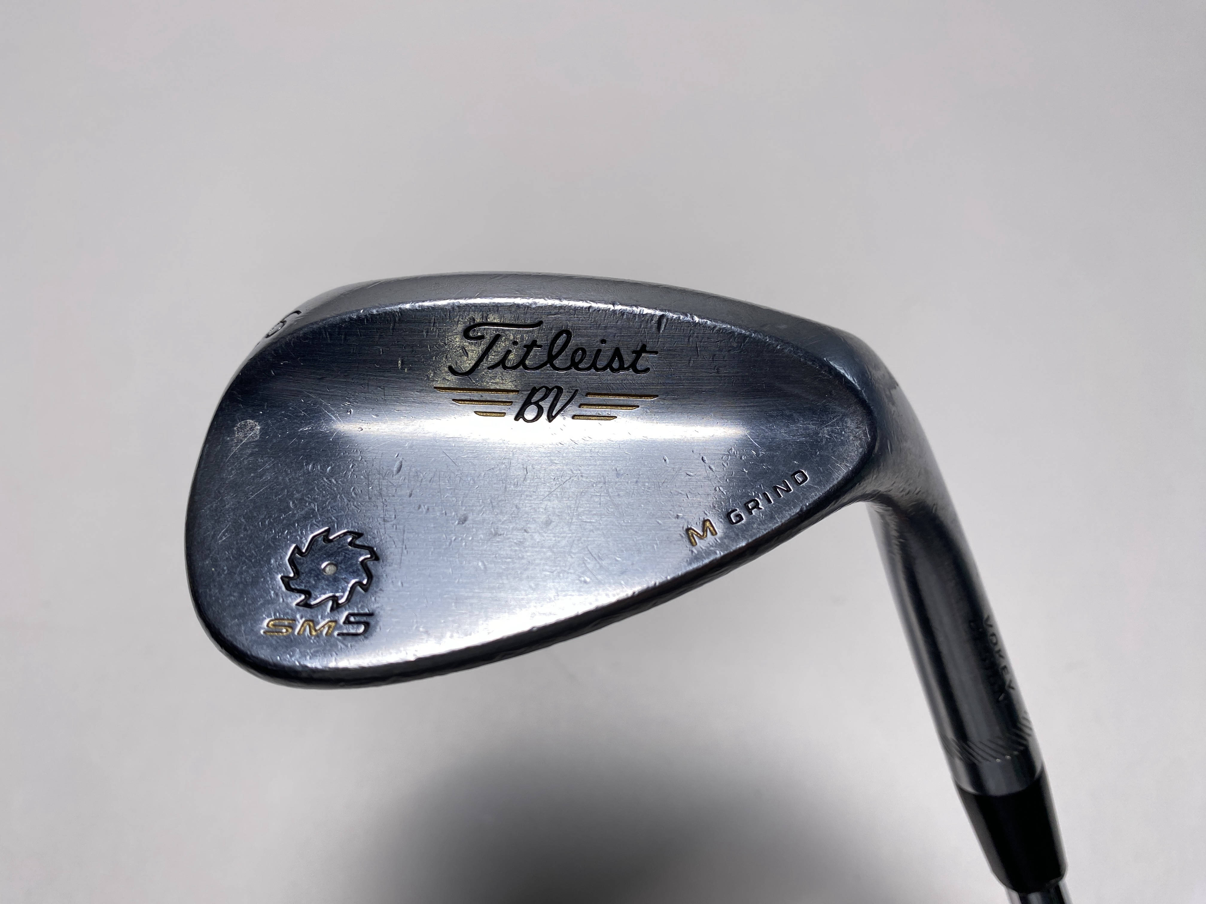 Titleist Vokey SM5 Tour Chrome 58* 8 M-Grind Wedge Steel Mens RH
