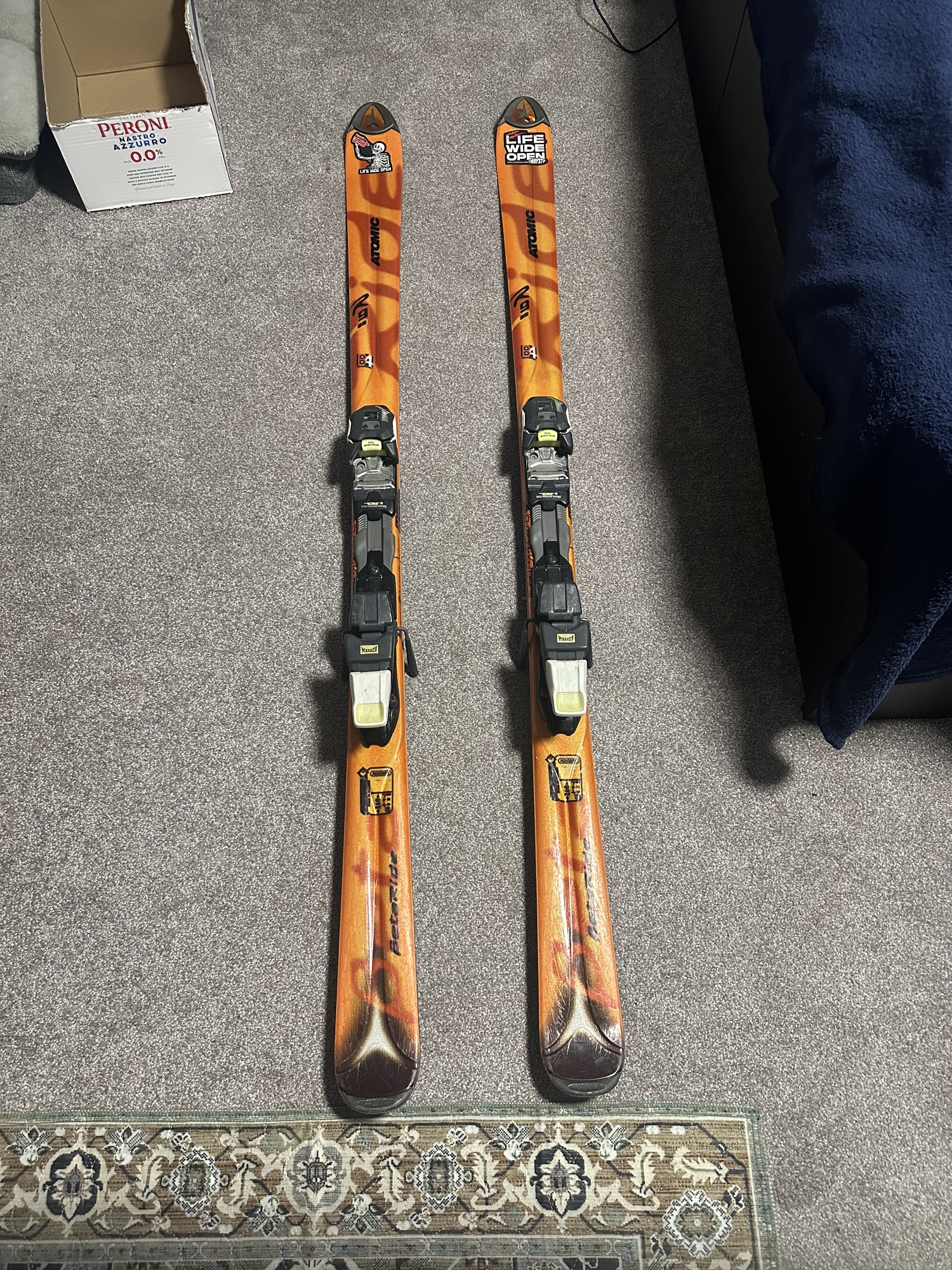 Unisex Atomic Savor 5 167 cm All Mountain Skis With Bindings Max